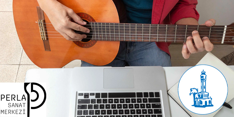 İzmir'de online gitar kursu veren kurum Perla Sanat izmir online gitar kursu